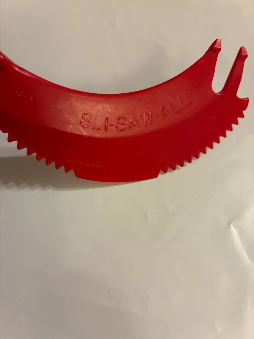 Tupperware Sli Saw All Rocker Cheese knife Red Multi-Purpose Plastic Tool